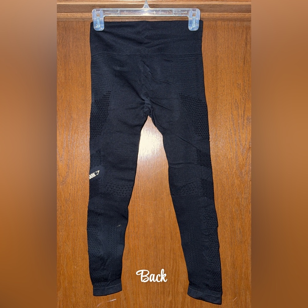 Gymshark Womens Size Medium Black Leggings - Picture 2 of 6